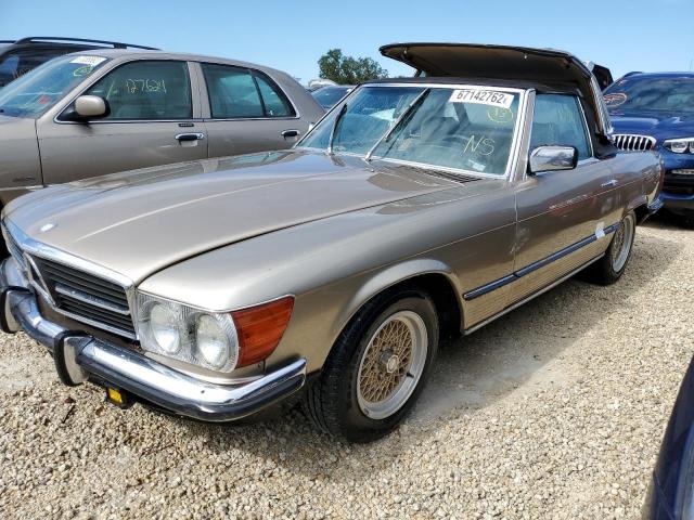 WDB1070421A017482 - 1985 MERCEDES-BENZ 280SL GOLD photo 1