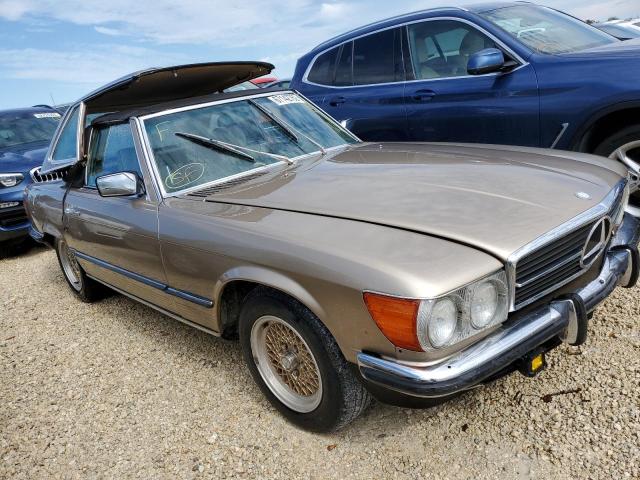 WDB1070421A017482 - 1985 MERCEDES-BENZ 280SL GOLD photo 4