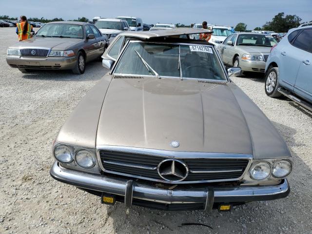 WDB1070421A017482 - 1985 MERCEDES-BENZ 280SL GOLD photo 5