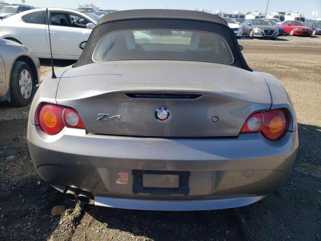 4USBT53413LU00738 - 2003 BMW Z4 3.0 GRAY photo 6