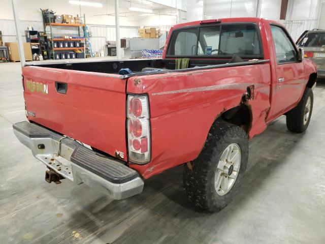 1N6SD11Y6TC379531 - 1996 NISSAN TRUCK XE RED photo 4