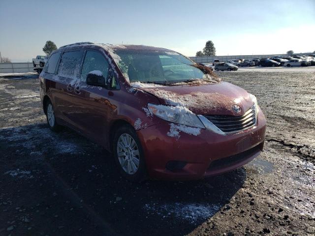 5TDJK3DC0ES080215 - 2014 TOYOTA SIENNA LE BURGUNDY photo 1