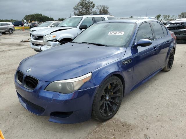 WBSNB93516B581686 - 2006 BMW M5 BLUE photo 9