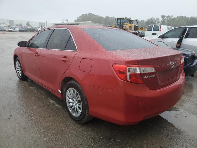 4T1BF1FK0CU631328 - 2012 TOYOTA CAMRY L AU RED photo 3