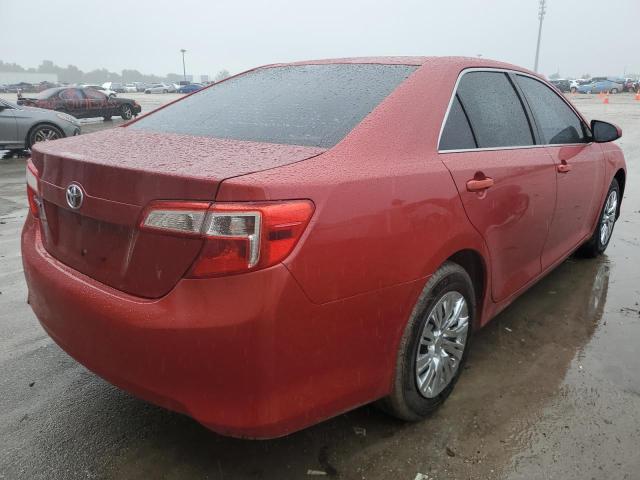 4T1BF1FK0CU631328 - 2012 TOYOTA CAMRY L AU RED photo 4