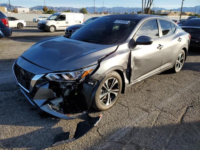 3N1AB8CV8NY207238 - 2022 NISSAN SENTRA SV GRAY photo 2