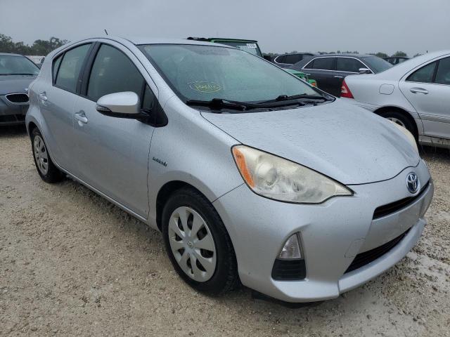 JTDKDTB36C1015512 - 2012 TOYOTA PRIUS C SILVER photo 1