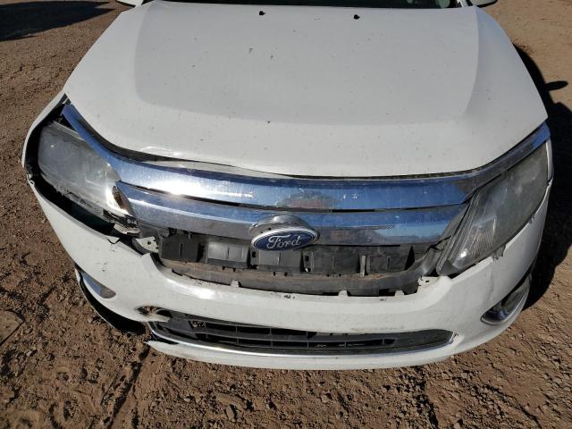 3FAHP0JA0BR322183 - 2011 FORD FUSION SEL WHITE photo 11