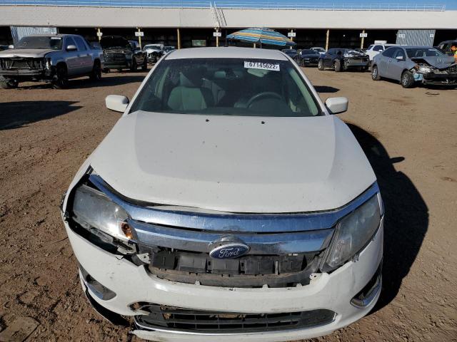 3FAHP0JA0BR322183 - 2011 FORD FUSION SEL WHITE photo 5