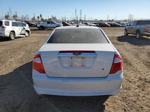 3FAHP0JA0BR322183 - 2011 FORD FUSION SEL WHITE photo 6