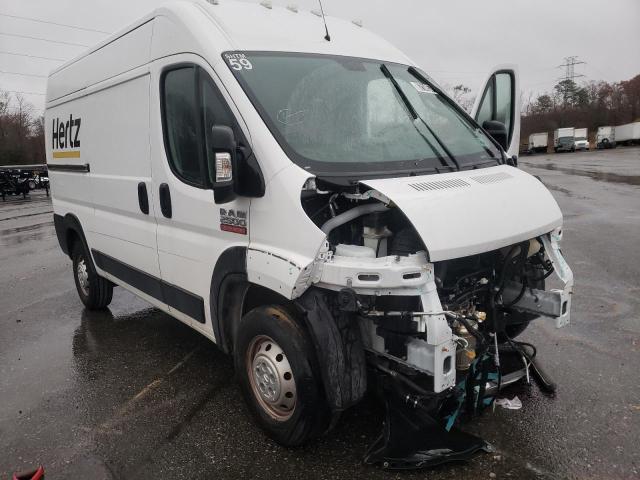 3C6TRVCG5KE550899 - 2019 RAM PROMASTER WHITE photo 1
