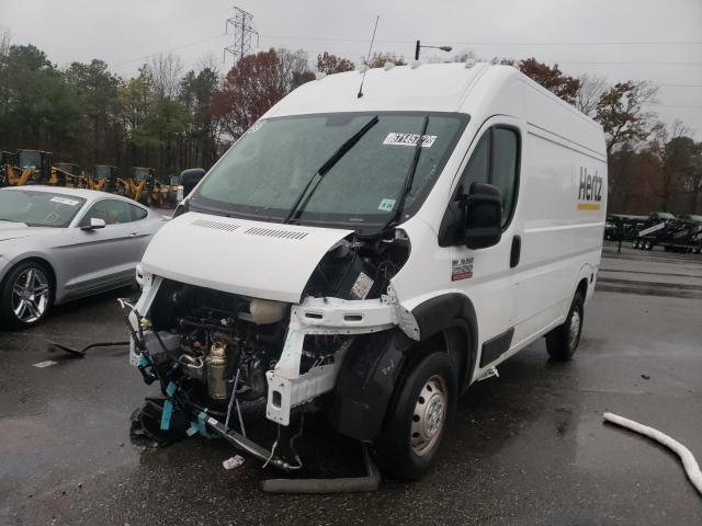 3C6TRVCG5KE550899 - 2019 RAM PROMASTER WHITE photo 2