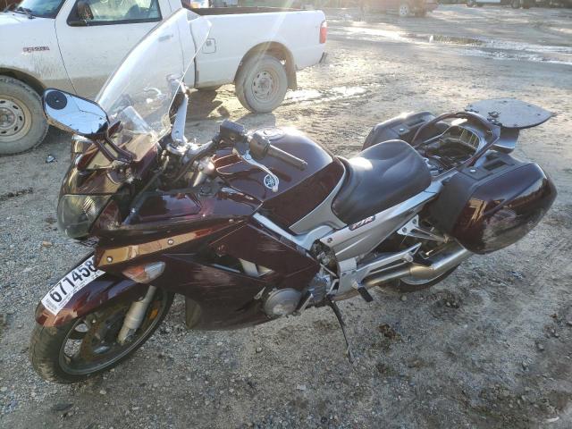 JYARP15Y77A000584 - 2007 YAMAHA FJR1300 BURGUNDY photo 2