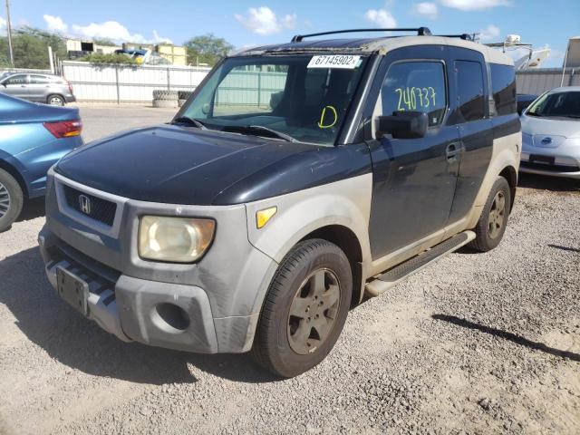 5J6YH28523L026944 - 2003 HONDA ELEMENT EX BLACK photo 2