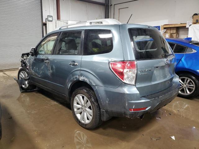 JF2SHBGC9BH771723 - 2011 SUBARU FORESTER T BLUE photo 3