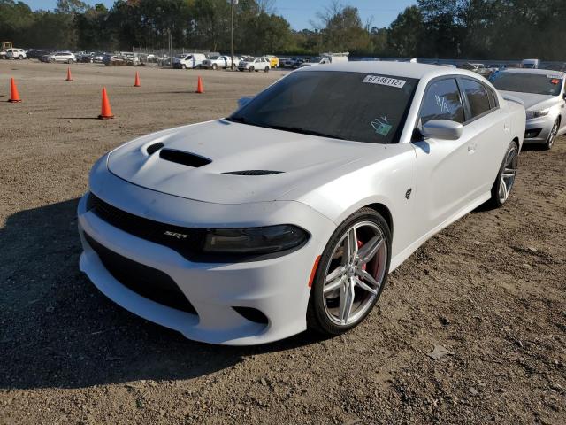 2C3CDXL98GH280555 - 2016 DODGE CHARGER SR WHITE photo 2