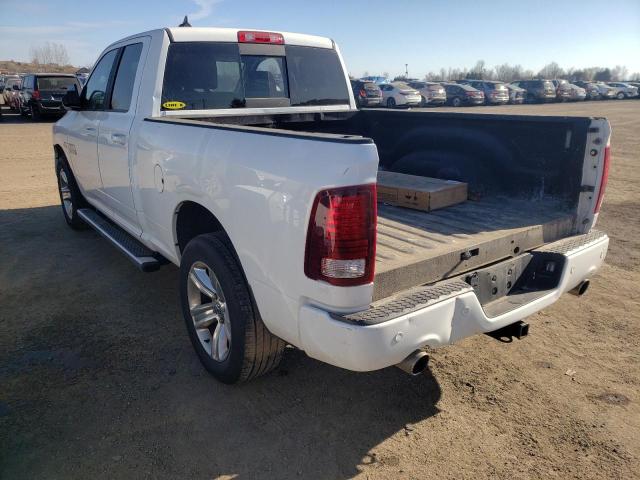 1C6RR7HTXJS212177 - 2018 RAM 1500 SPORT WHITE photo 3