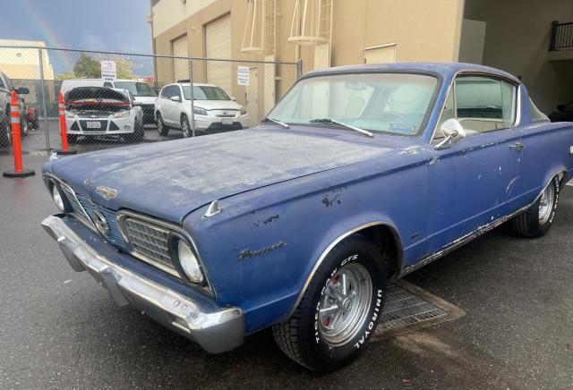 BP29D65123182 - 1966 PLYMOUTH BARRACUDA BLUE photo 2