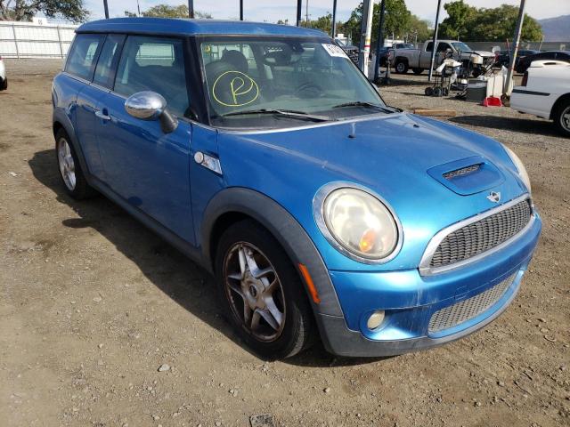 WMWMM33549TP72864 - 2009 MINI COOPER S C BLUE photo 1