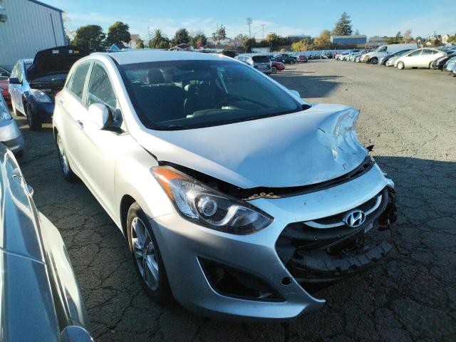 KMHD35LH9EU201642 - 2014 HYUNDAI ELANTRA GT SILVER photo 1