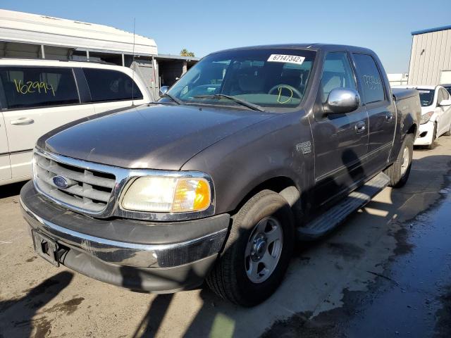 1FTRW07602KB71483 - 2002 FORD F150 SUPER GRAY photo 2