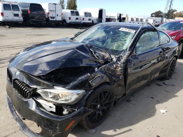 WBA4P1C54HK522511 - 2017 BMW 440I BLACK photo 9