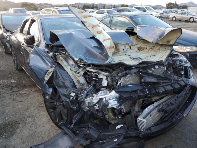 19UUB6F53MA011500 - 2021 ACURA TLX TECH A CHARCOAL photo 9