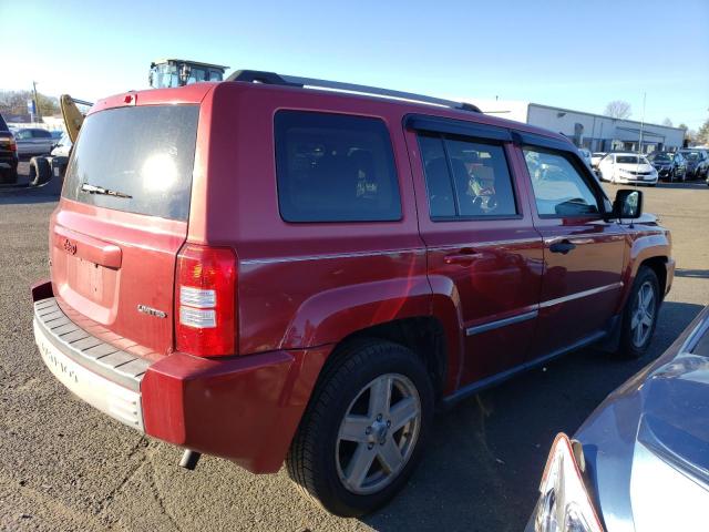 1J4NF4GB8AD512614 - 2010 JEEP PATRIOT LI RED photo 3