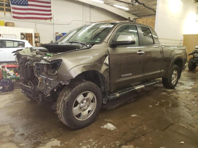 5TFBY5F11BX188617 - 2011 TOYOTA TUNDRA DOU GRAY photo 1