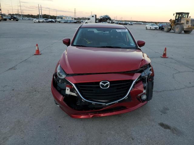 JM1BM1L30E1140981 - 2014 MAZDA 3 TOURING RED photo 5