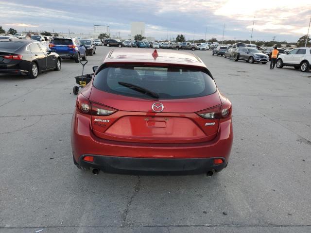 JM1BM1L30E1140981 - 2014 MAZDA 3 TOURING RED photo 6
