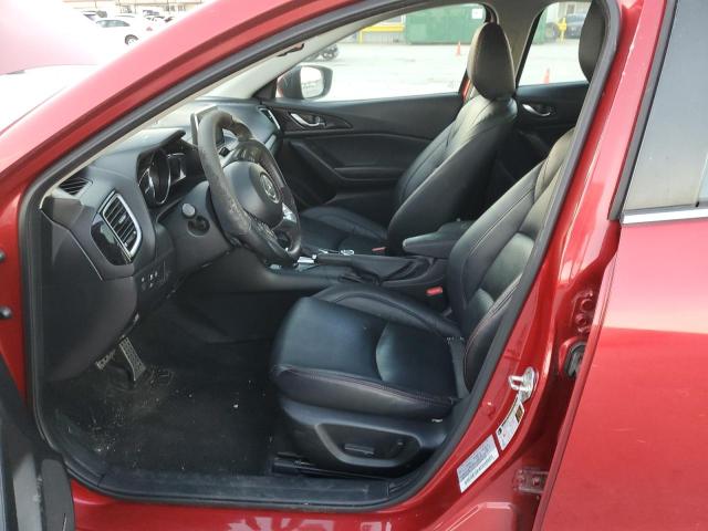JM1BM1L30E1140981 - 2014 MAZDA 3 TOURING RED photo 7