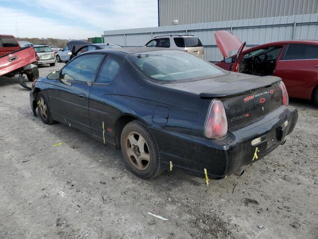 2G1WX15K829383144 - 2002 CHEVROLET MONTE CARL BLACK photo 2