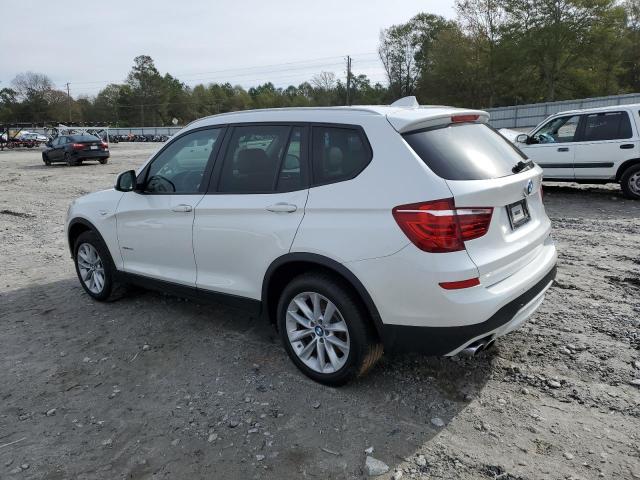 5UXWZ7C34H0X43219 - 2017 BMW X3 SDRIVE2 WHITE photo 2