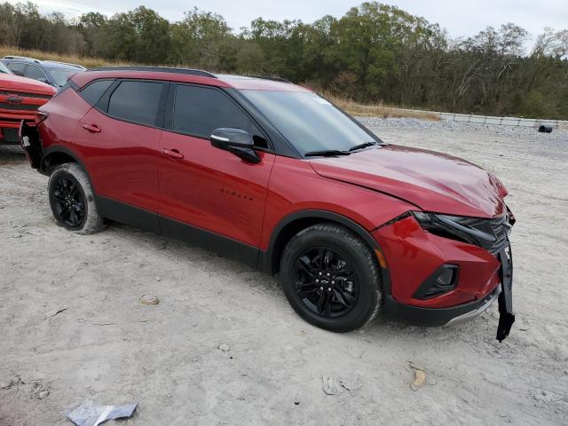 3GNKBDRS1MS527890 - 2021 CHEVROLET BLAZER 3LT RED photo 4