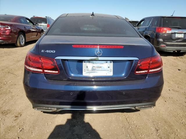 WDDKJ6FB7HF353173 - 2017 MERCEDES-BENZ E 400 BLUE photo 6