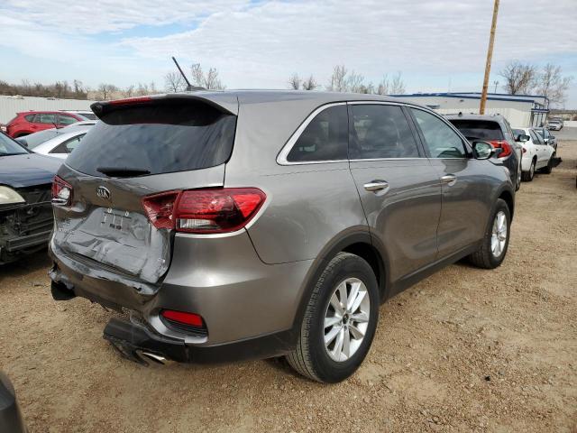 5XYPG4A36KG543862 - 2019 KIA SORENTO L GRAY photo 4