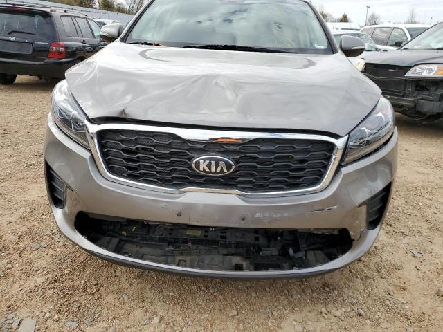 5XYPG4A36KG543862 - 2019 KIA SORENTO L GRAY photo 9