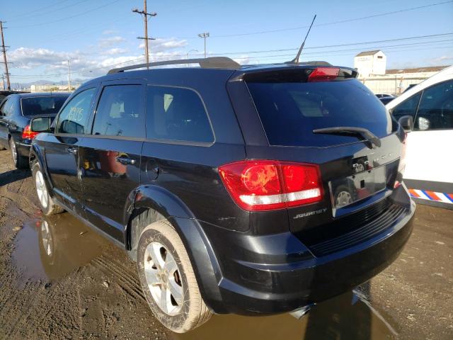 3D4PG1FG9BT526852 - 2011 DODGE JOURNEY MA BLACK photo 3