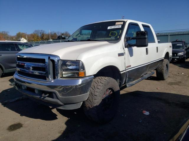 1FTNW21P83EB93341 - 2003 FORD F250 SUPER WHITE photo 2