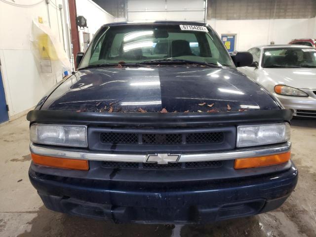 1GCCS1444X8142387 - 1999 CHEVROLET S TRUCK S1 BLUE photo 5