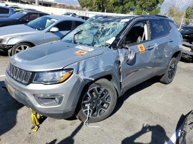 3C4NJDDB6MT564945 - 2021 JEEP COMPASS TR SILVER photo 1