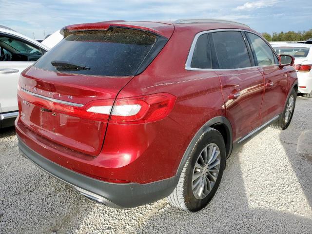 2LMTJ6KR3GBL37375 - 2016 LINCOLN MKX SELECT RED photo 4