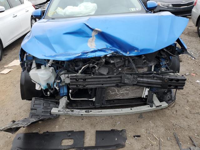 3N1AB8CV0LY242529 - 2020 NISSAN SENTRA SV BLUE photo 9