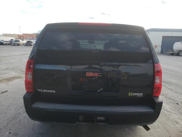 1GKFC13518R207748 - 2008 GMC YUKON HYBR BLACK photo 6