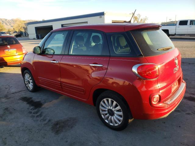 ZFBCFABH2EZ024326 - 2014 FIAT 500L EASY RED photo 2