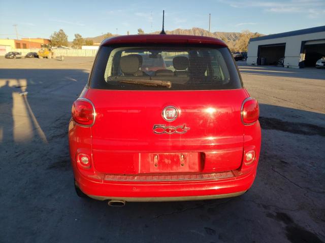 ZFBCFABH2EZ024326 - 2014 FIAT 500L EASY RED photo 6