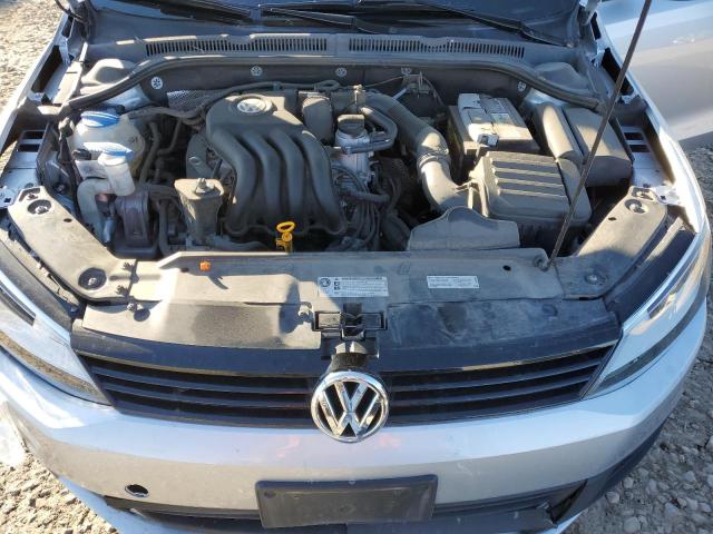 3VW1K7AJ9DM250321 - 2013 VOLKSWAGEN JETTA BASE 银色 照片 11