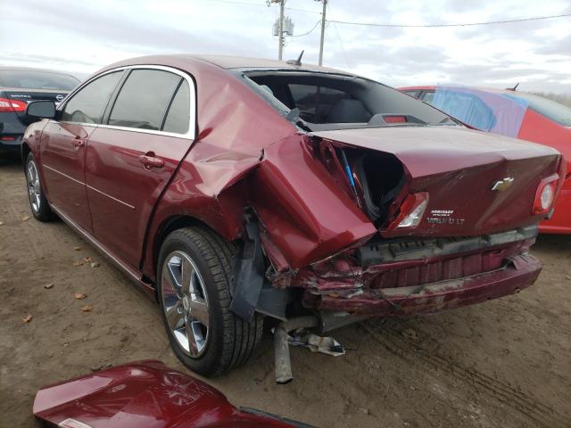 1G1ZC5E16BF223262 - 2011 CHEVROLET MALIBU 1LT Бордовый фото 3