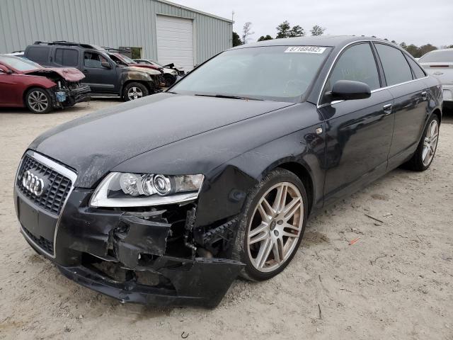 WAUEV74F28N022589 - 2008 AUDI A6 S-LINE BLACK photo 1